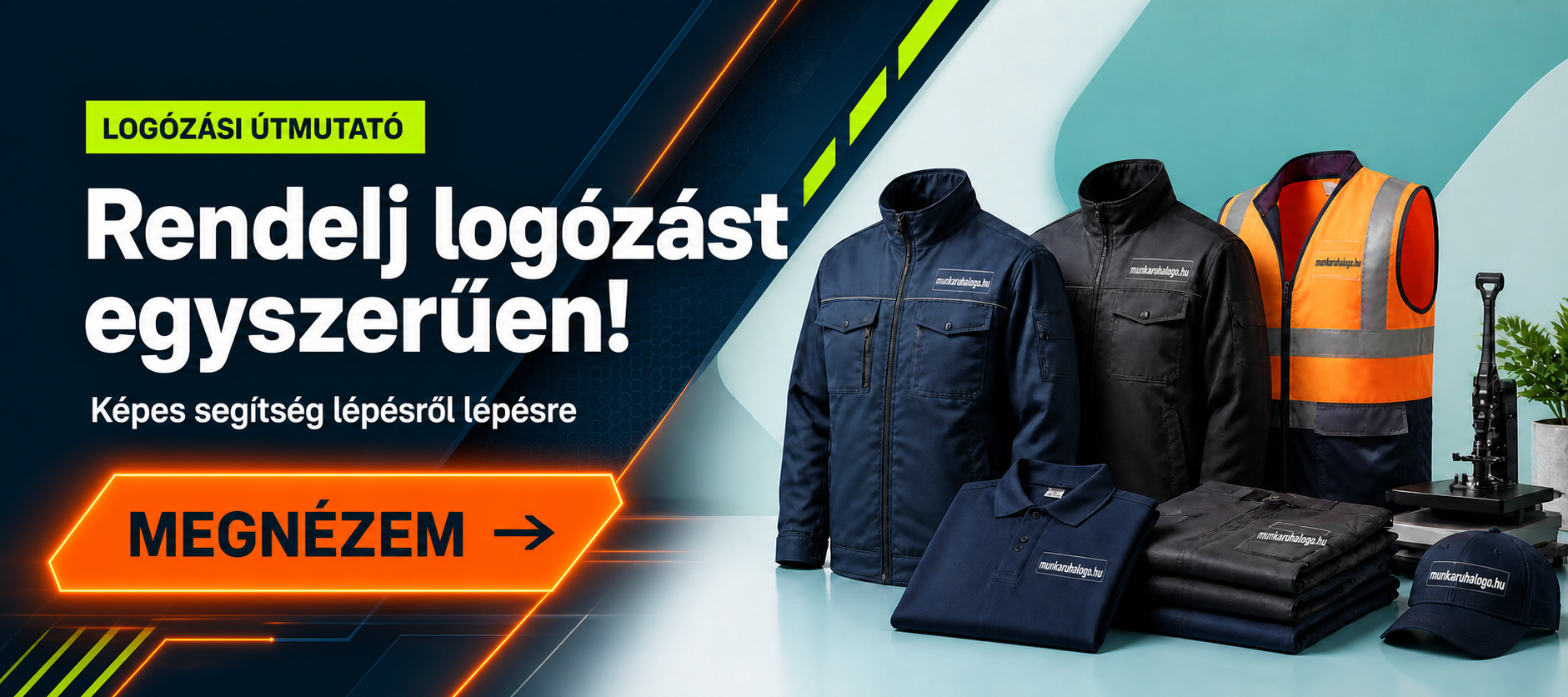 Így rendelj logózást a munkaruhádhoz